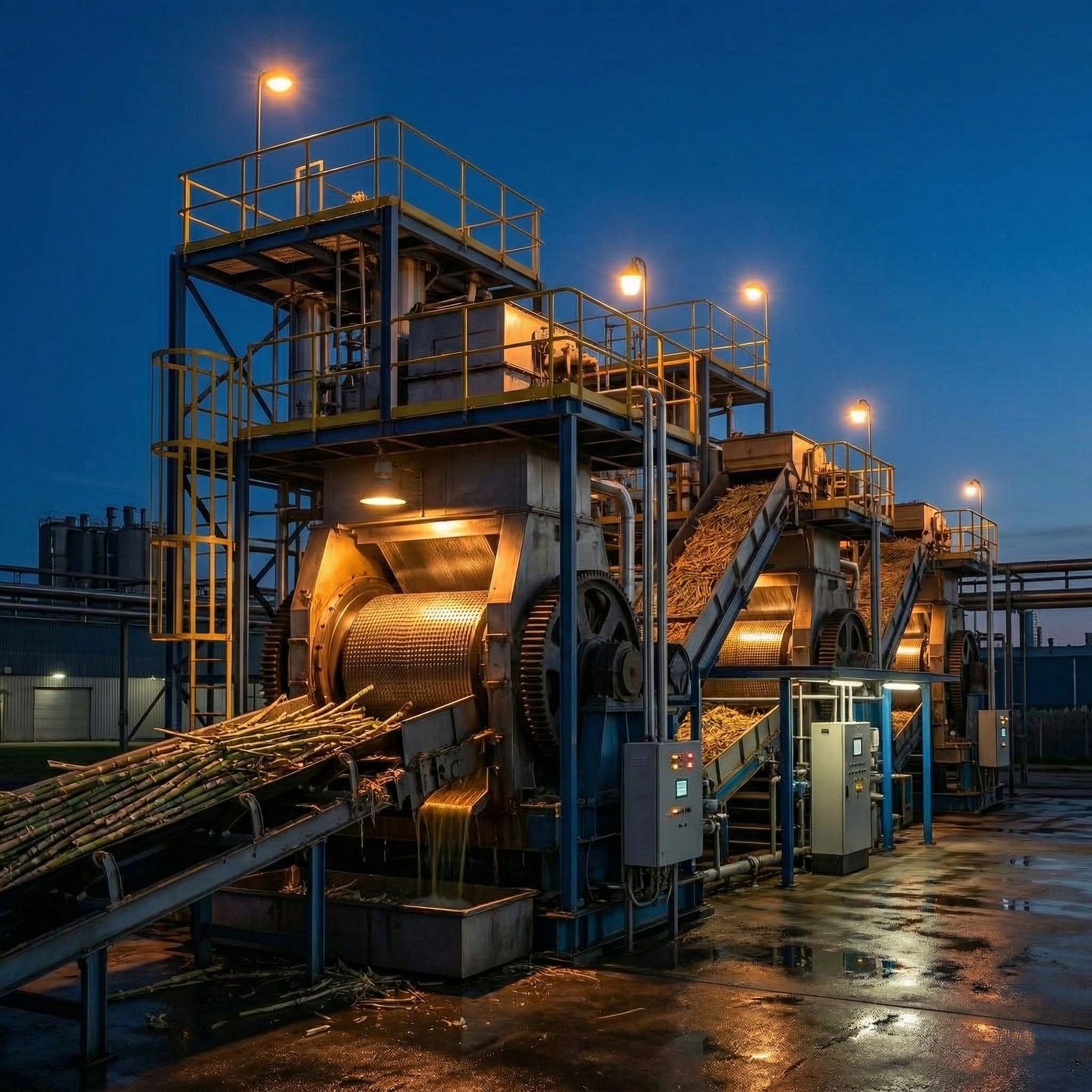 TandemSim - Simulador de Molienda de Caña de Azúcar